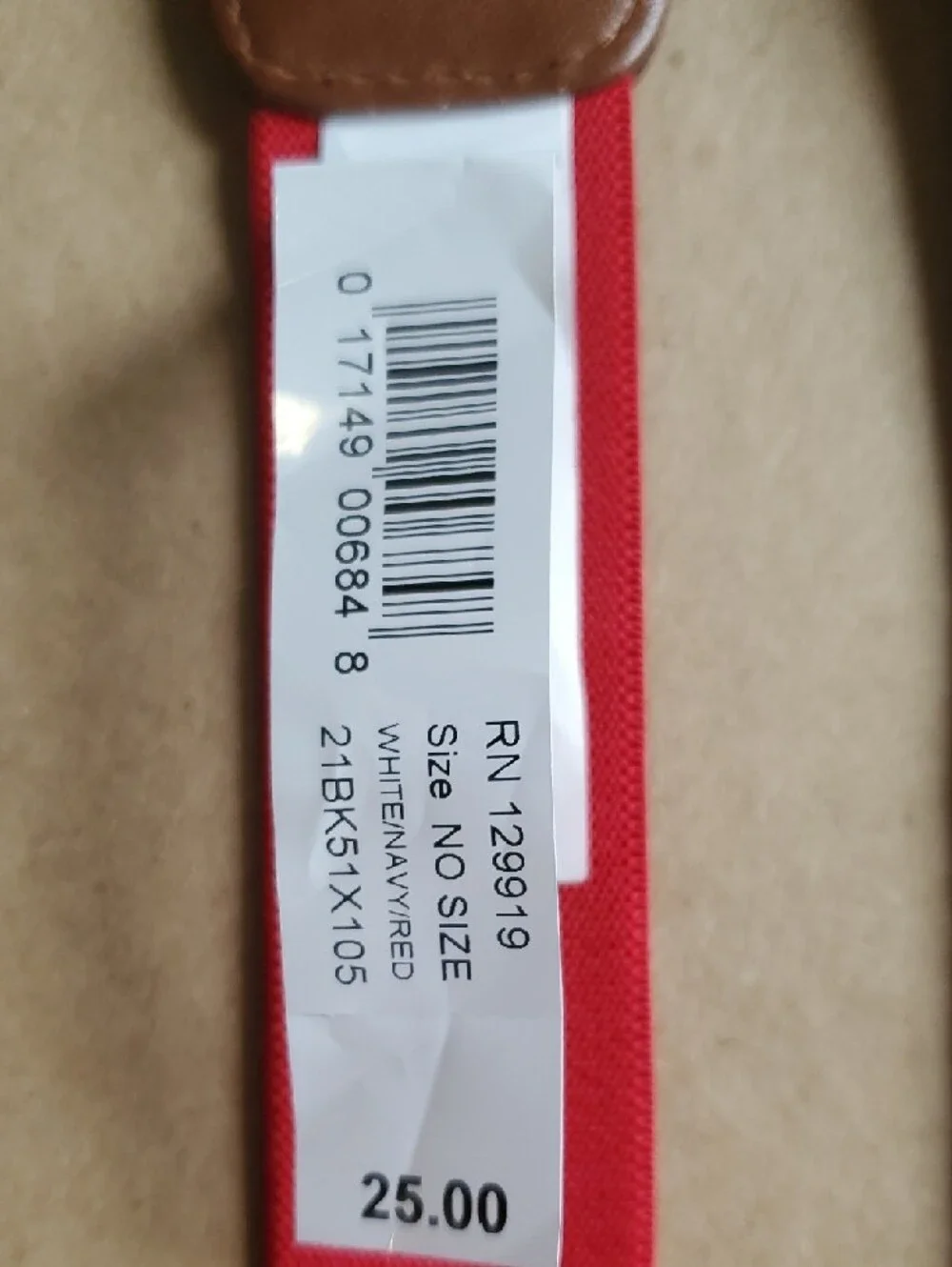 Patriotic Red, White & Blue Men's Suspenders - Picture 2 of 5